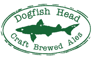 dogfish head craft brewed ales beer logo